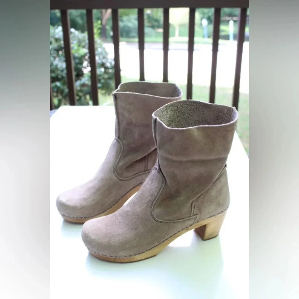 Sanita clog boots